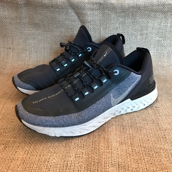 Nike Shoes - Nike Odyssey React Shield Women’s Running Sneaker Gray Black Size 8.5